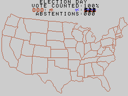 Campaign '84 screenshot 7 for Colecovision